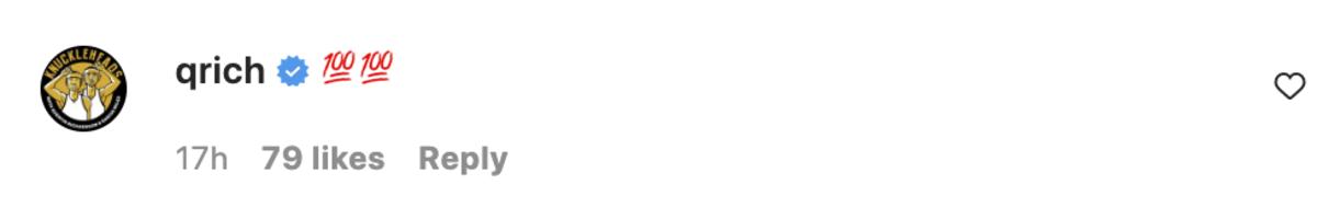 Quentin Richardson's Comment. 